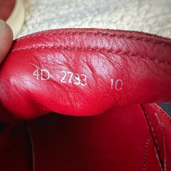 Prada Men’s Size 10 Red Suede Loafers main image 10